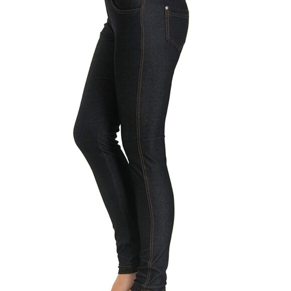 Black Jeggings - Picture 2 of 4